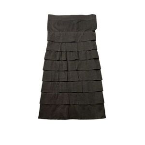 Nikibiki Strapless‎ Spandex Ruffled Dress Size Small